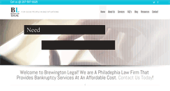 Desktop Screenshot of brewingtonlegal.com